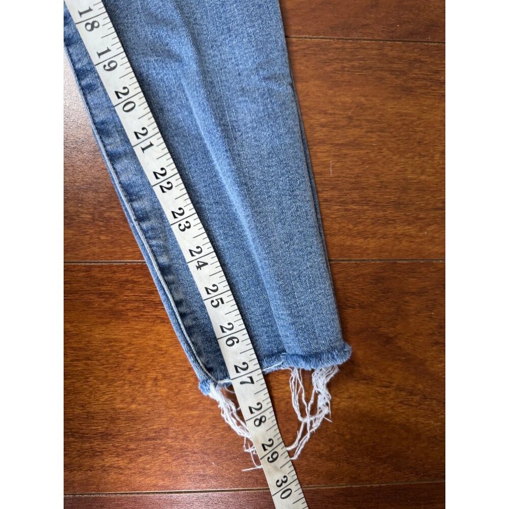 Gap Button Fly High Waist Distressed True Skinny Women's Jeans Size 14/ 32 - Picture 16 of 16